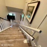 Okan Elevator stairfriend installation in home