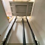 Savaria Prolift Roped Hydraulic Commercial Accessibility Lift under construction