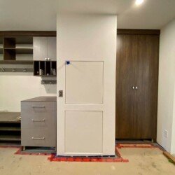 Dumbwaiter elevator in office